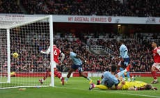 Arsenal stumble at the wrong moment in Premier League title race