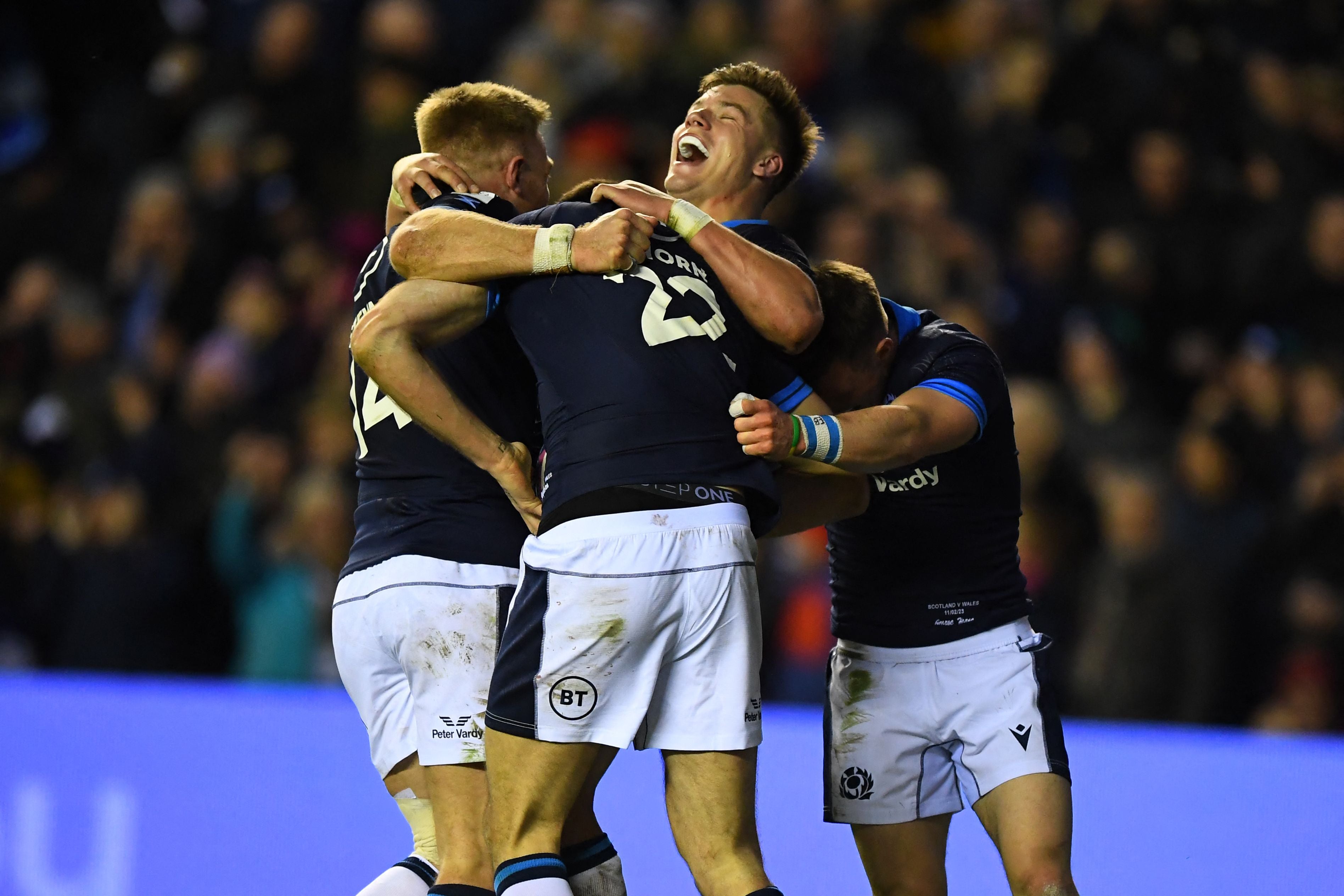 live six nations rugby union wales v scotland