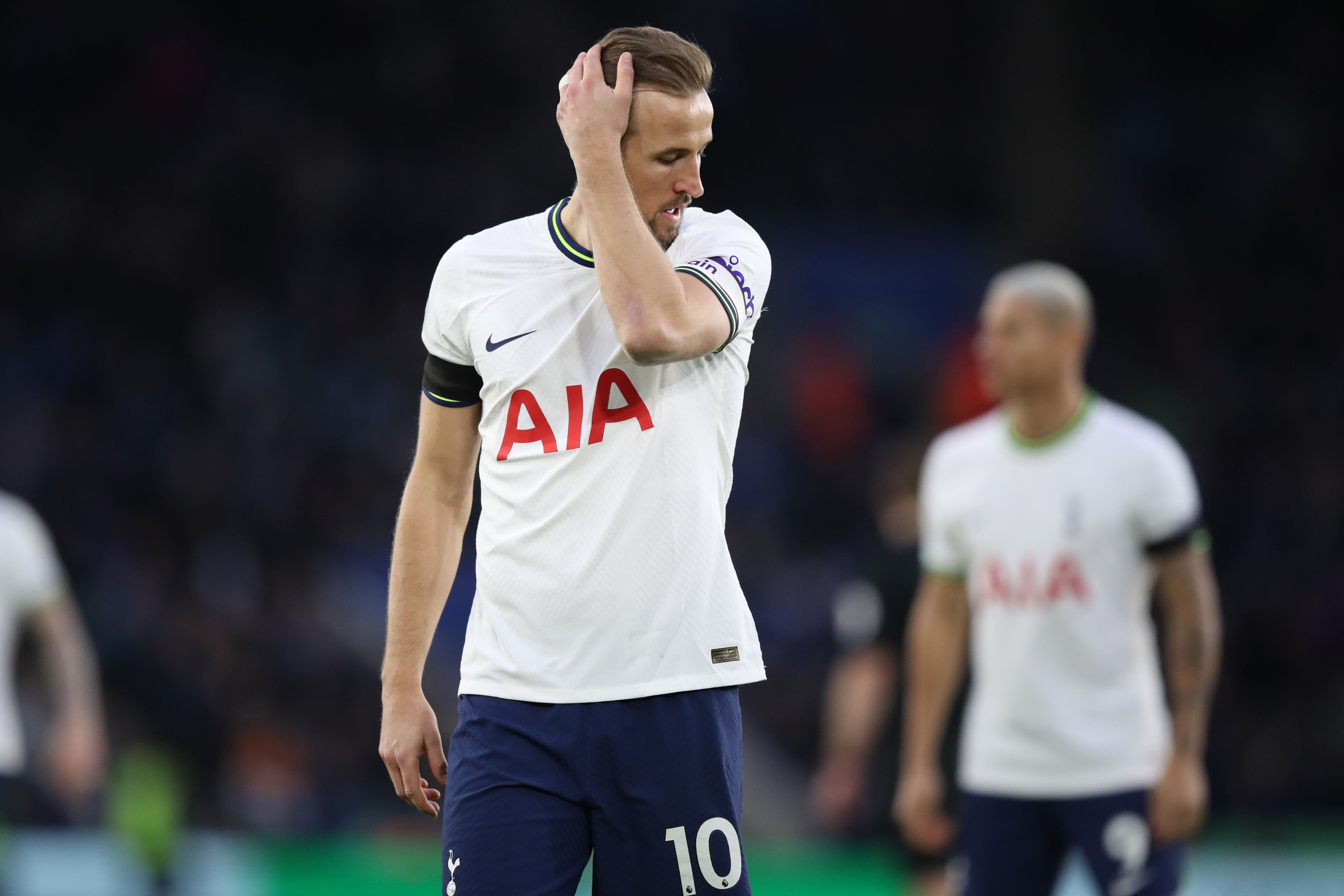Harry Kane didn’t fire in Spurs’ heavy defeat to Leicester