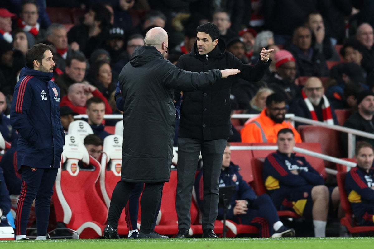 Mikel Arteta left furious after incident during Arsenal draw with Brentford