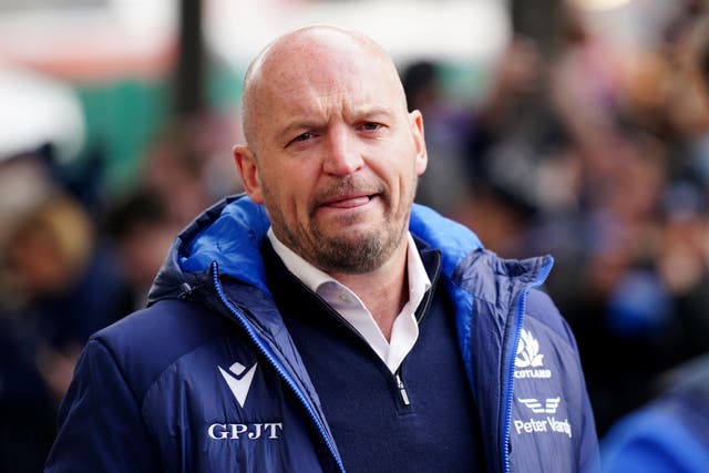 Gregor Townsend is not getting carried away with back-to-back wins for Scotland in the Guinness Six Nations (Jane Barlow/PA)