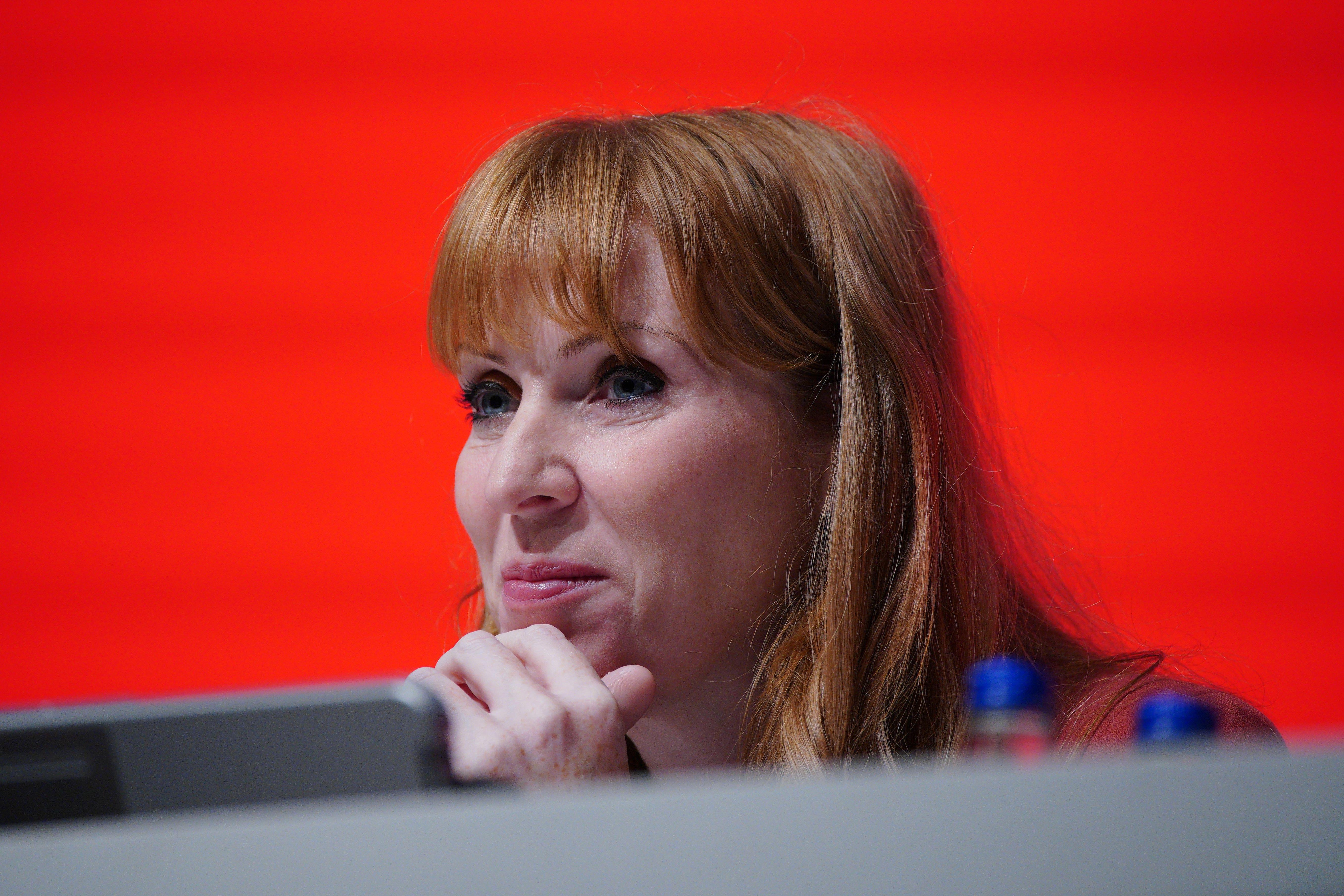 Labour Party deputy leader Angela Rayner