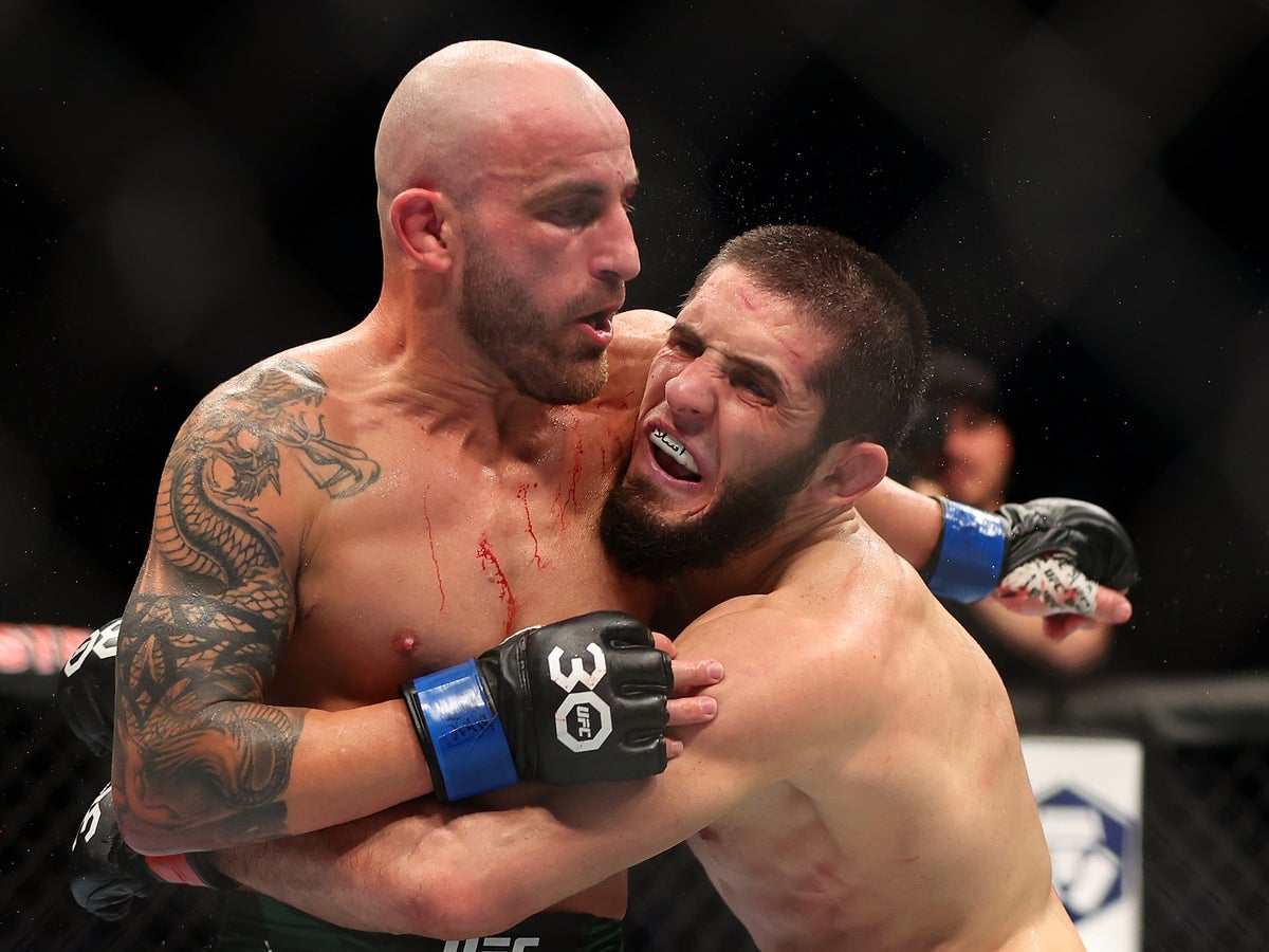 UFC 284 results: Valiant Alexander Volkanovski comes up short in bid to dethrone Islam Makhachev