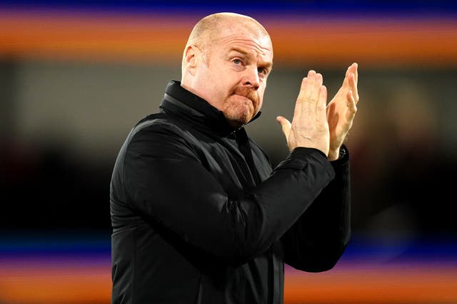 Sean Dyche (Martin Rickett/PA)