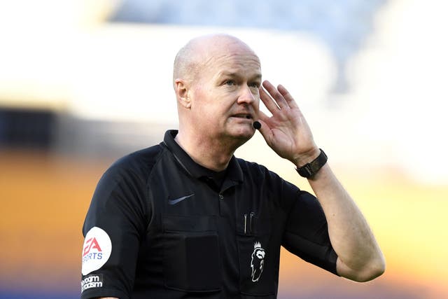 <p>Former Premier League referee Keith Hackett had called for VAR official Lee Mason (pictured) to be dismissed (Peter Powell/PA)</p>