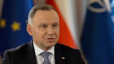 Poland fears ‘act of aggression’ could be carried out against them, president says