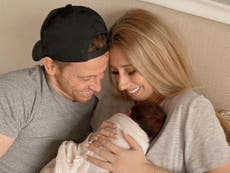 Stacey Solomon shares first details of newborn daughter’s birth