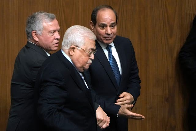Egypt Arab League Palestinians