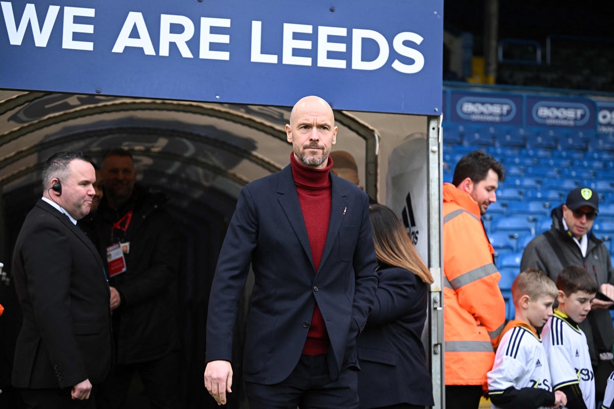 Leeds vs Man Utd LIVE: Premier League team news, line-ups and more as Jadon Sancho and Harry Maguire start
