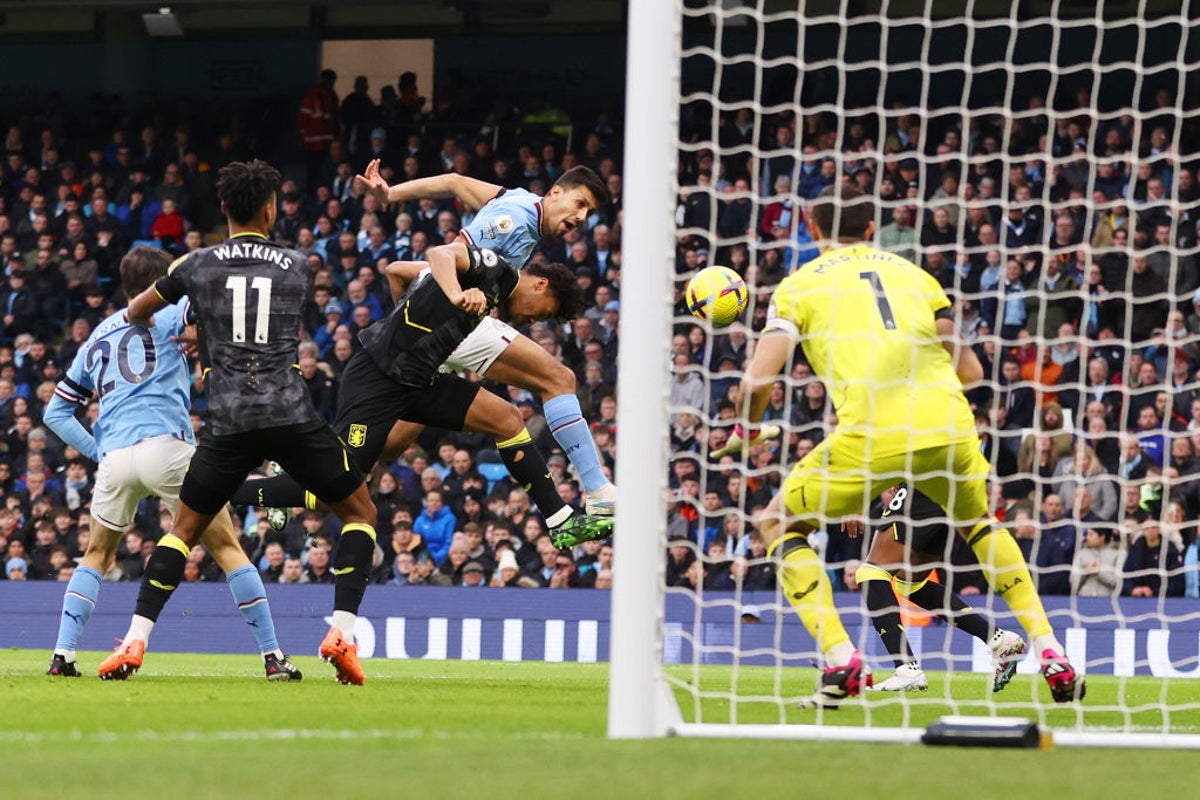 Man City vs Aston Villa LIVE: Premier League latest score and goal updates after Rodri header