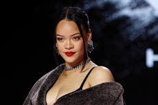 Super Bowl halftime show – live: Rihanna to perform as J Lo and Ben Affleck star in Dunkin Donuts commercial