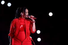 Pregnant Rihanna rocks Super Bowl halftime show with incredible medley of hits