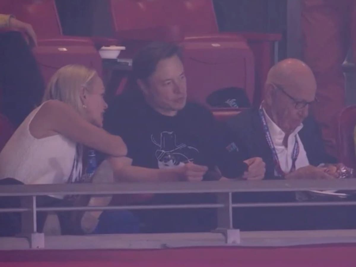 ‘That can’t be good’: Elon Musk and Rupert Murdoch spark negative reaction by sitting together at Super Bowl