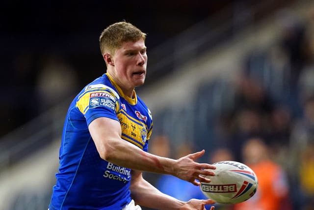 Morgan Gannon has set aside the textbooks and is ready to star for Leeds Rhinos this season (Mike Egerton/PA)