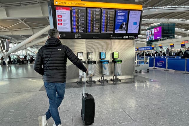 Heathrow Airport is “back to its best” having recorded the busiest start of the year since before the pandemic, its boss John Holland-Kaye has said (Jonathan Brady/ PA)