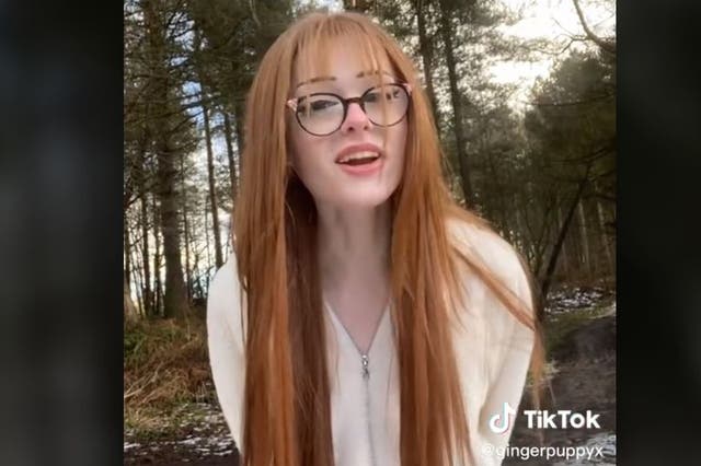 <p>Brianna Ghey was killed in Warrington. Still from one of her tikTok videos - where she had a big following.</p>