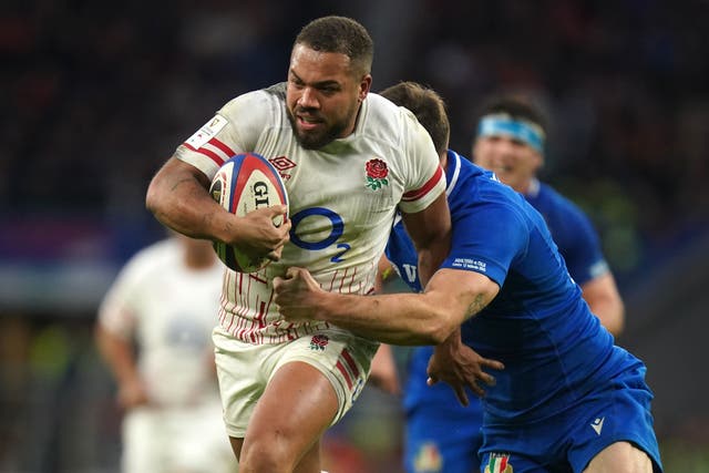 Ollie Lawrence was in blockbusting form against Italy (Adam Davy/PA)