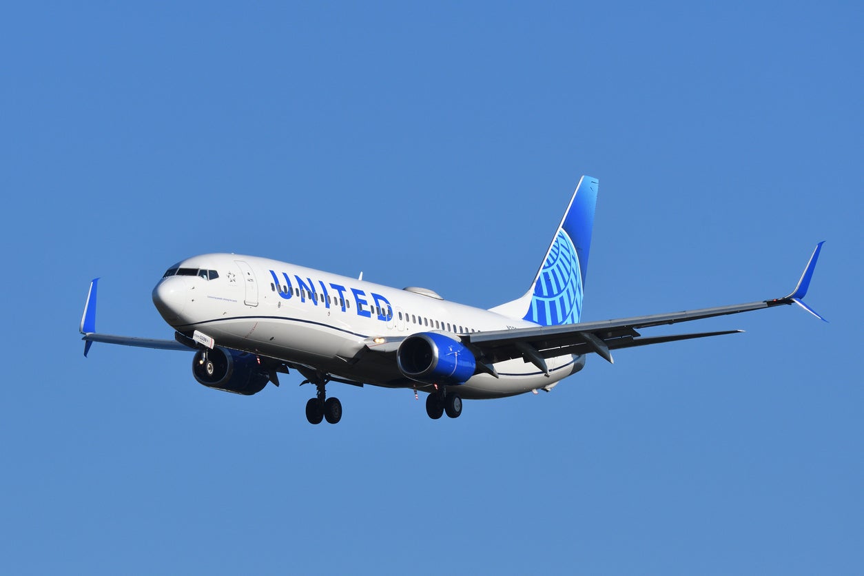 The incident was aboard a United Airlines flight