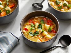 Miso takes this vegetable soup from basic to memorably delicious