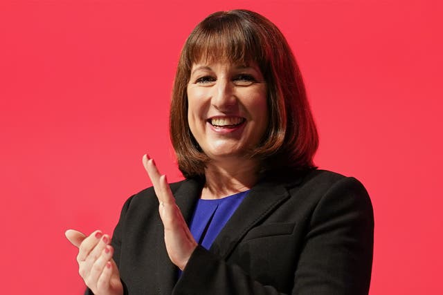 <p>Rachel Reeves tweeted a picture of The Independent’s front page with the comment: ‘The Labour Party is pro-worker and pro-business. The Tories are neither’ </p>
