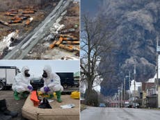 Erin Brockovich asks Biden to ‘step up’ as people fall sick and animals drop dead after Ohio train derailment