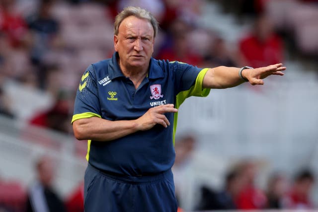 <p>Neil Warnock was most recently in charge of Middlesbrough</p>
