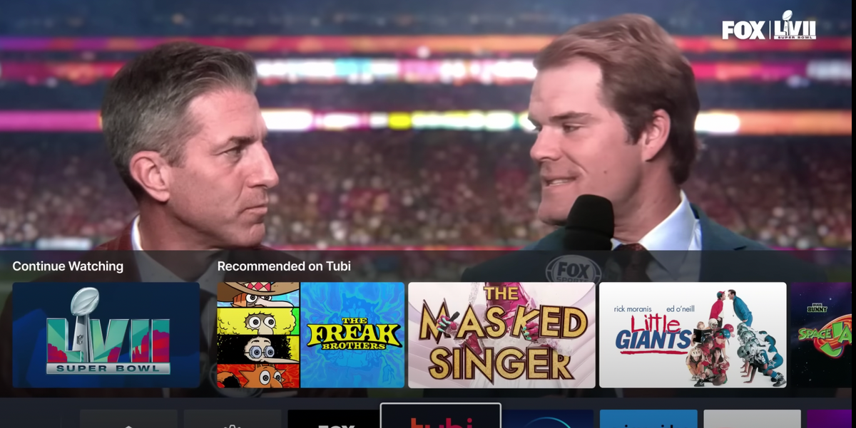 Fans were left confused after Tubi&rsquo;s viral Super Bowl ad: &lsquo;Scrambling for the remote&rsquo;