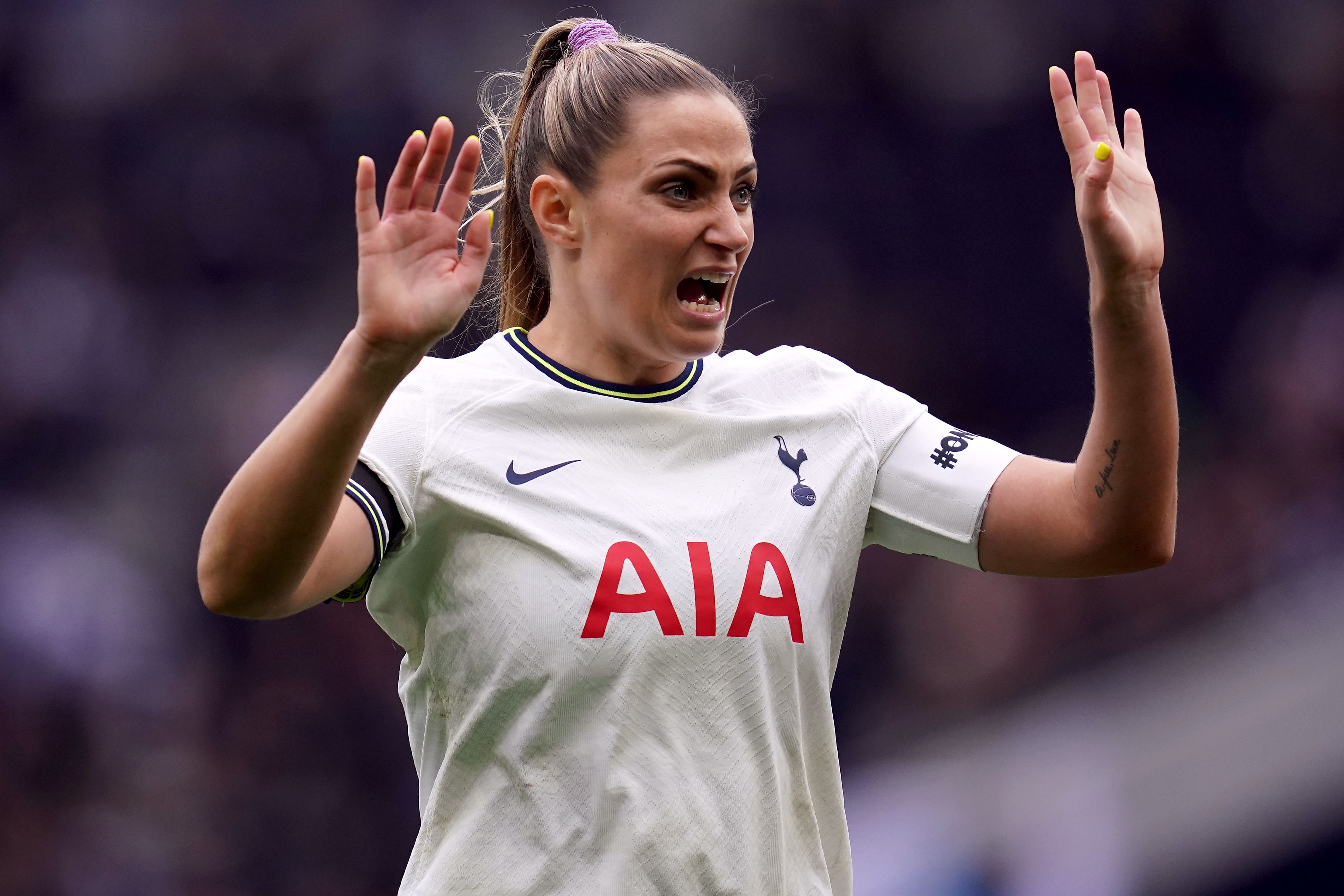 Tottenham captain Shelina Zadorsky insists the Canada women’s team will not back down over its demands with Canada Soccer despite calling off their strike action (John Walton/PA)
