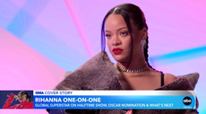 Super Bowl halftime show – live: Pregnant Rihanna admits ‘no updates’ on plans for new music as fans reel