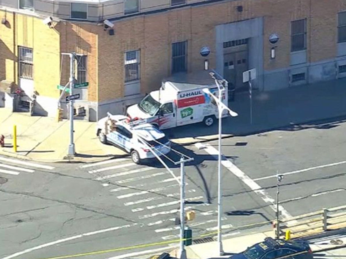 Brooklyn U-Haul truck crash – live: Suspect ‘stabbed brother and roommate’ in Las Vegas, police say