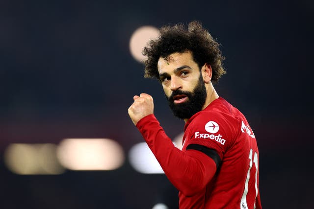 <p>Salah finished a counter-attack just 15 seconds after Everton hit the post </p>