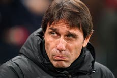 Antonio Conte suggests some Tottenham players collapse under pressure