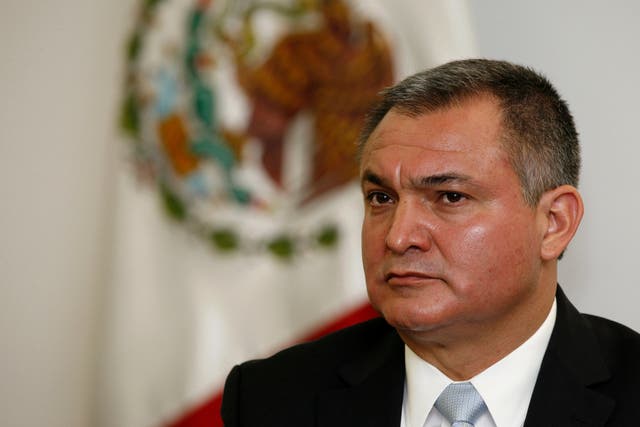 <p>Juicio al jefe de seguridad mexicano</p>