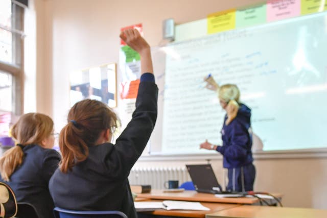 A poll suggests that nearly half of secondary school teachers and leaders believe modernising D&T would benefit the curriculum (PA)