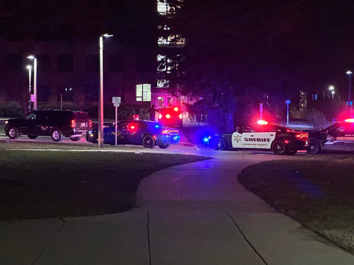 MSU shooting – live: Suspect dead after three killed and five wounded in attack on Michigan State University