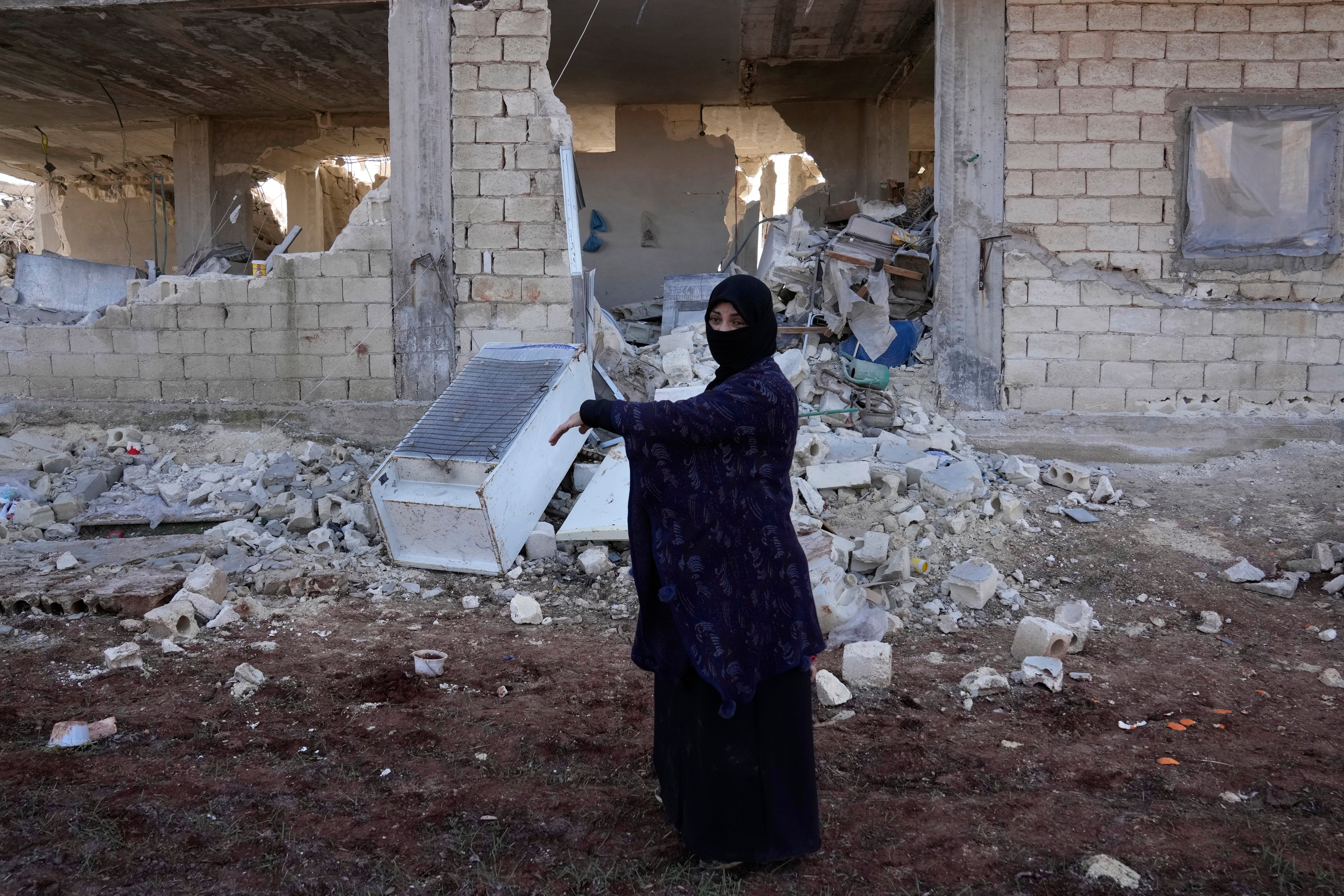 Syria Turkey Earthquake Women