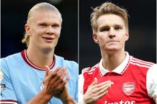 City’s Haaland and Arsenal’s Odegaard shine a light on rebirth of Norwegian football