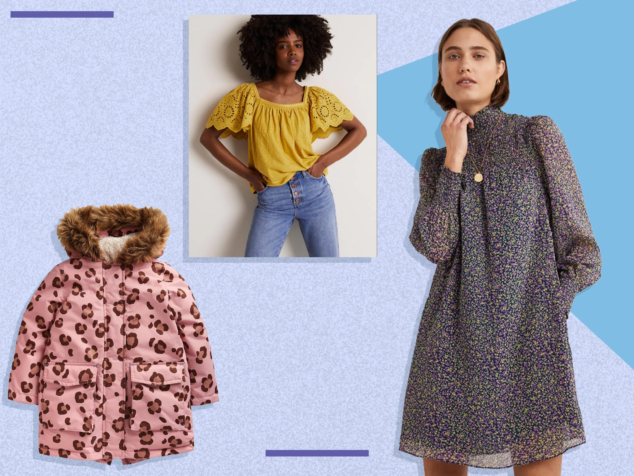 We’ve spotted womenswear and kids’ clothing buys