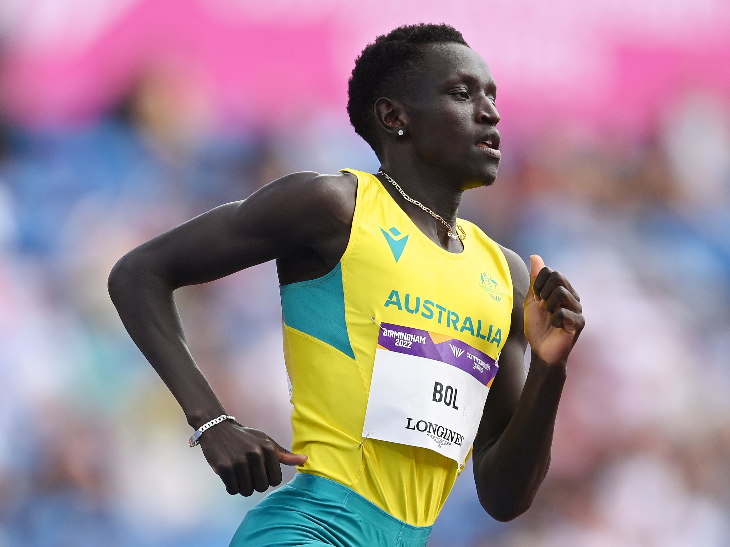 Peter Bol won silver at the Commonwealth Games last year