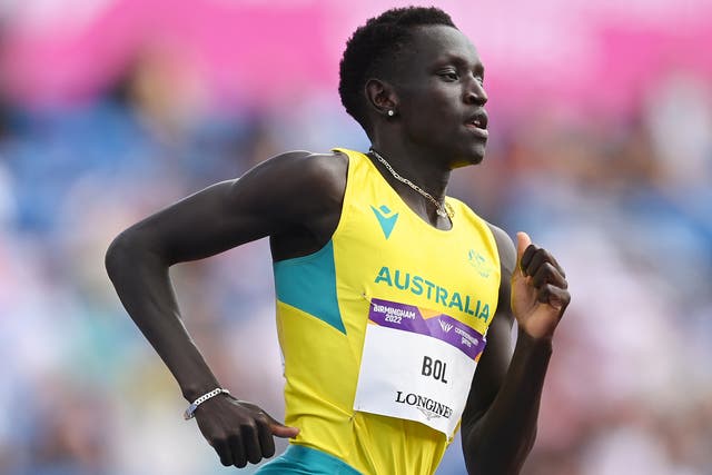 <p>Peter Bol won silver at the Commonwealth Games last year </p>