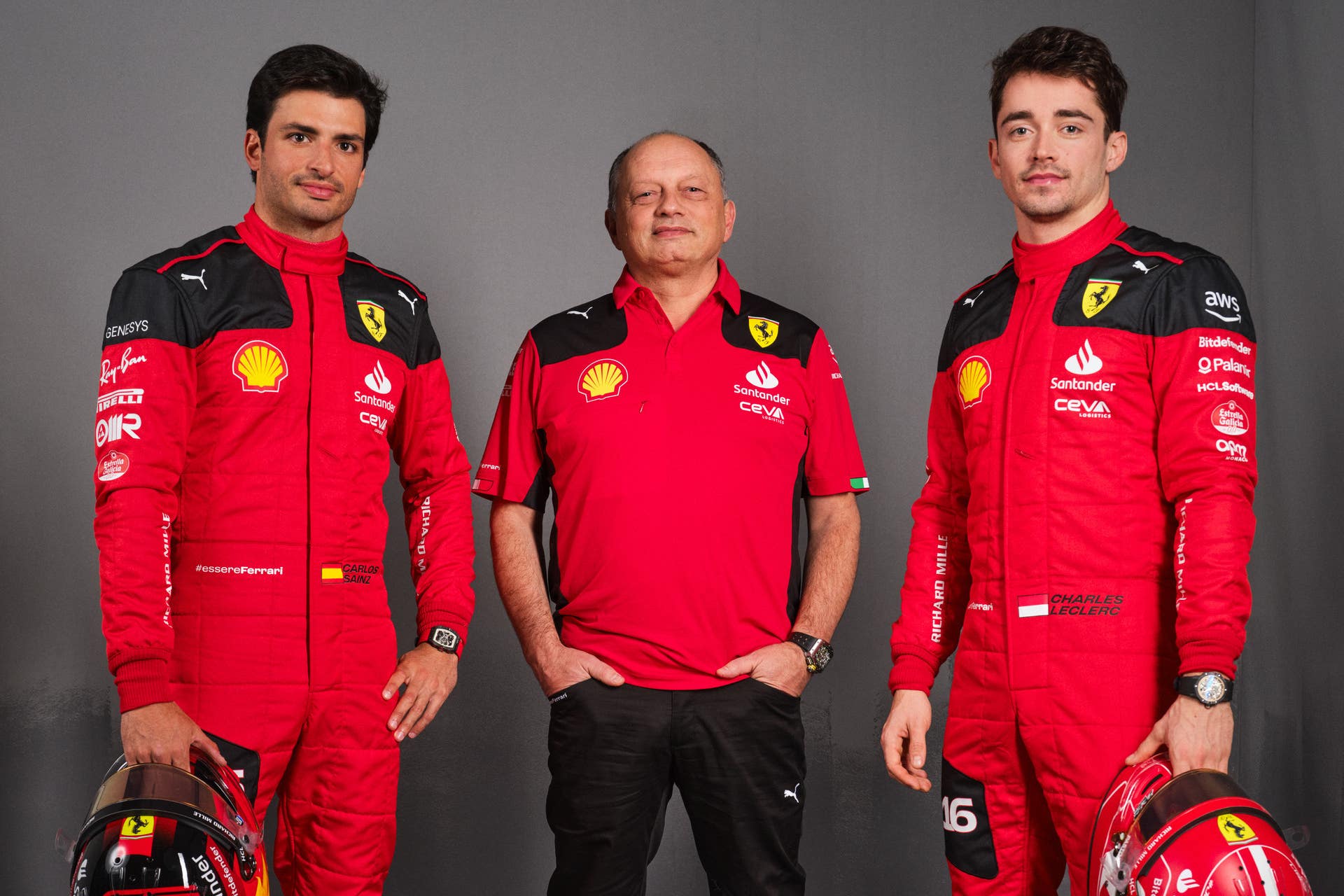 よろしくお願いしますCharles Leclerc 2023 Ferrari