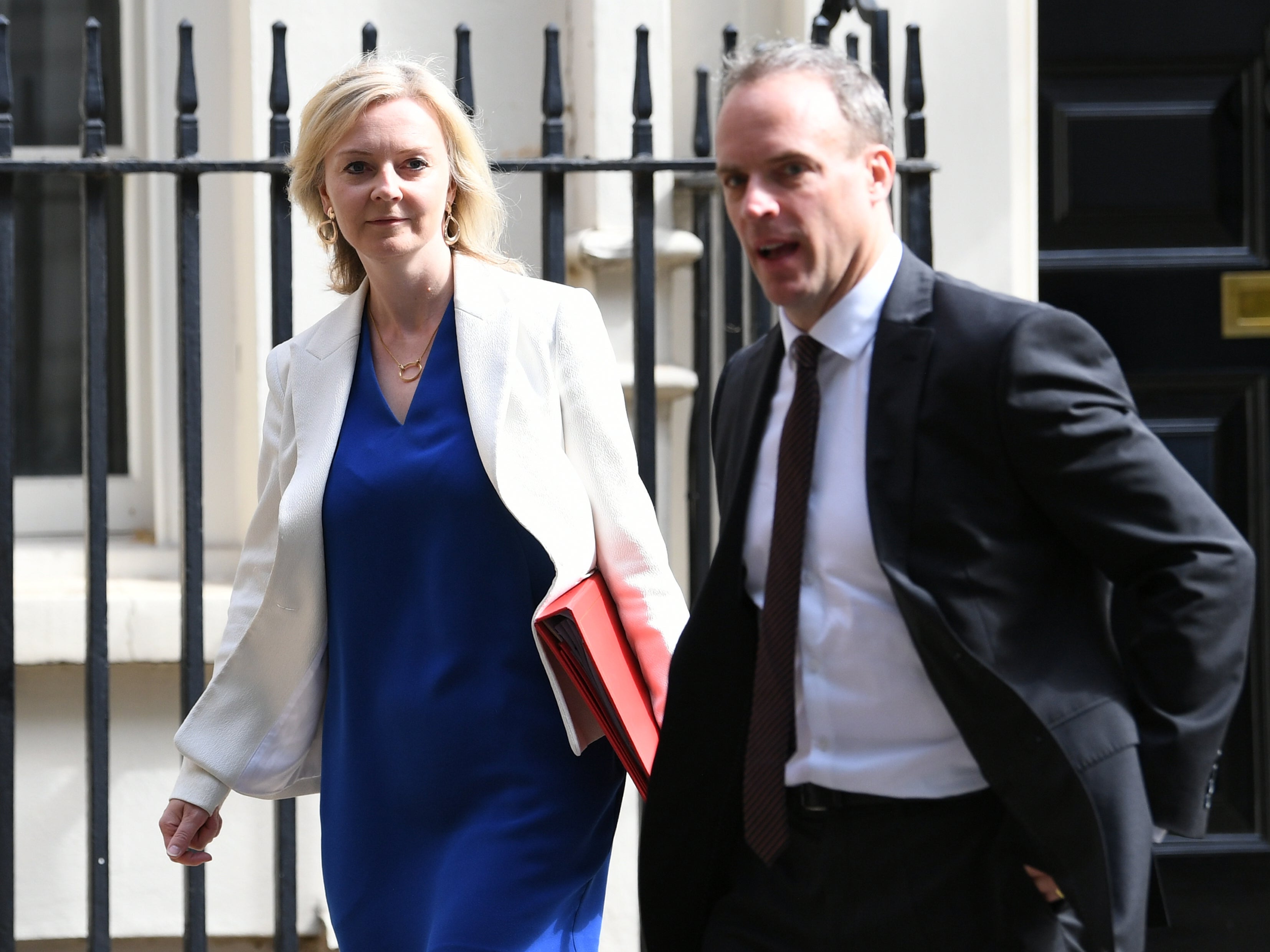The spending took place between 2021 and 2022, when Liz Truss and Dominic Raab were in charge of the department