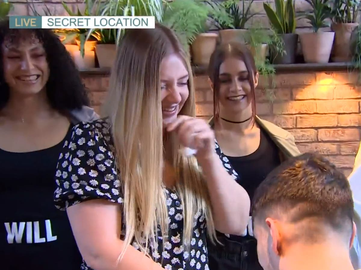 This Morning viewers thrilled as couple get engaged live on TV for Valentine’s Day
