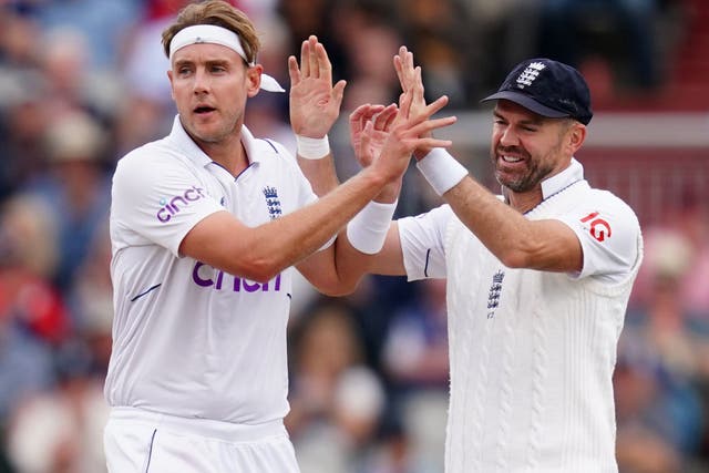 Stuart Broad and James Anderson will feature for England this week (David Davies/PA)