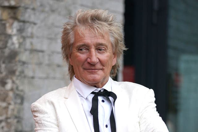 A tape of Sir Rod Stewart’s first studio recording is to be sold at auction (Yui Mok/PA)