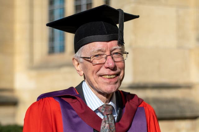 Dr Nick Axten on the day of his graduation from the University of Bristol (University of Bristol/PA)
