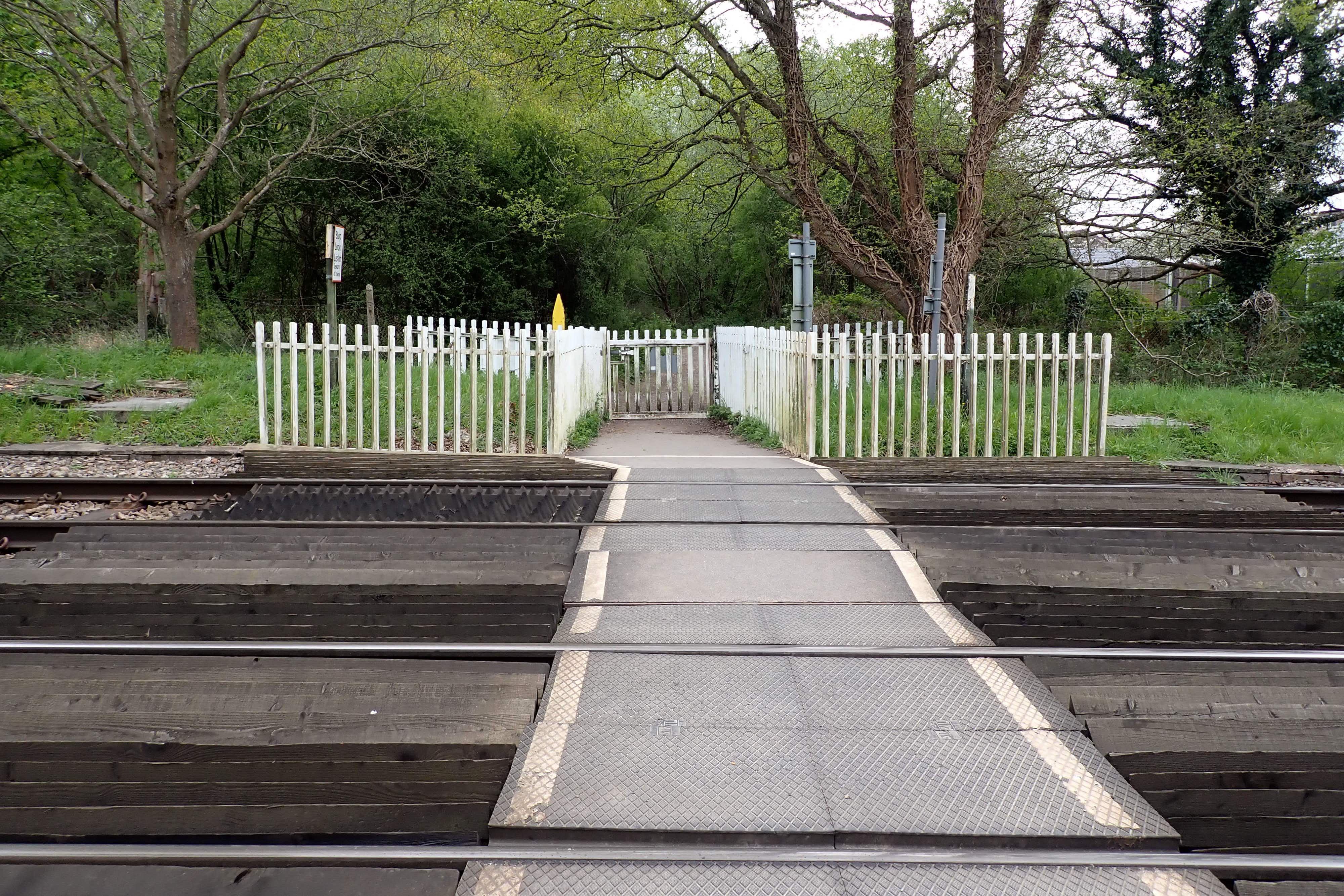 An elderly woman was struck and killed by a train at a level crossing which Network Rail knew posed an ‘unacceptable’ risk, an investigation has found (RAIB/PA)