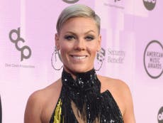Pink says she struggled with weight loss after her father’s death left her ‘depressed’