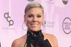 Pink says she struggled with weight loss after her father’s death left her ‘depressed’