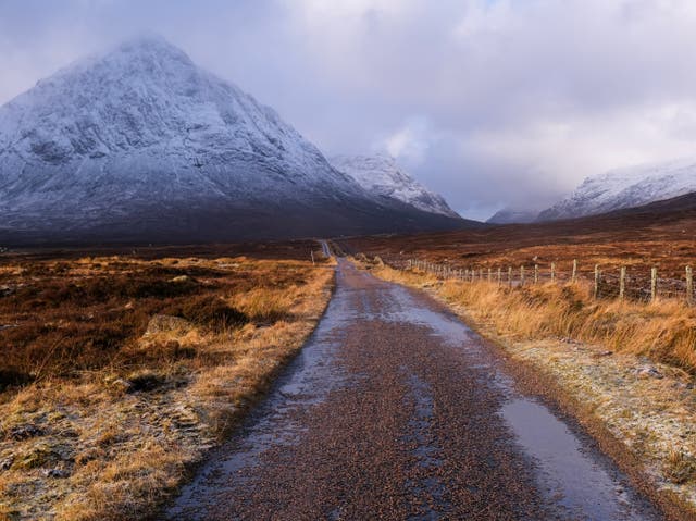 <p>The West Highland Way is just as beautiful in winter</p>